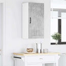 vidaXL Konyhaszekrény polcokkal Beton Szürke 40 x 31 x 80 cm Faanyag