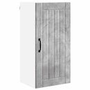 vidaXL Fali Szekrény LUCCA Betonszürke 40 x 31 x 80 cm Szerelt Fa