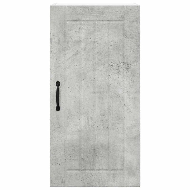 vidaXL Konyhaszekrény polcokkal Beton Szürke 40 x 31 x 80 cm Faanyag