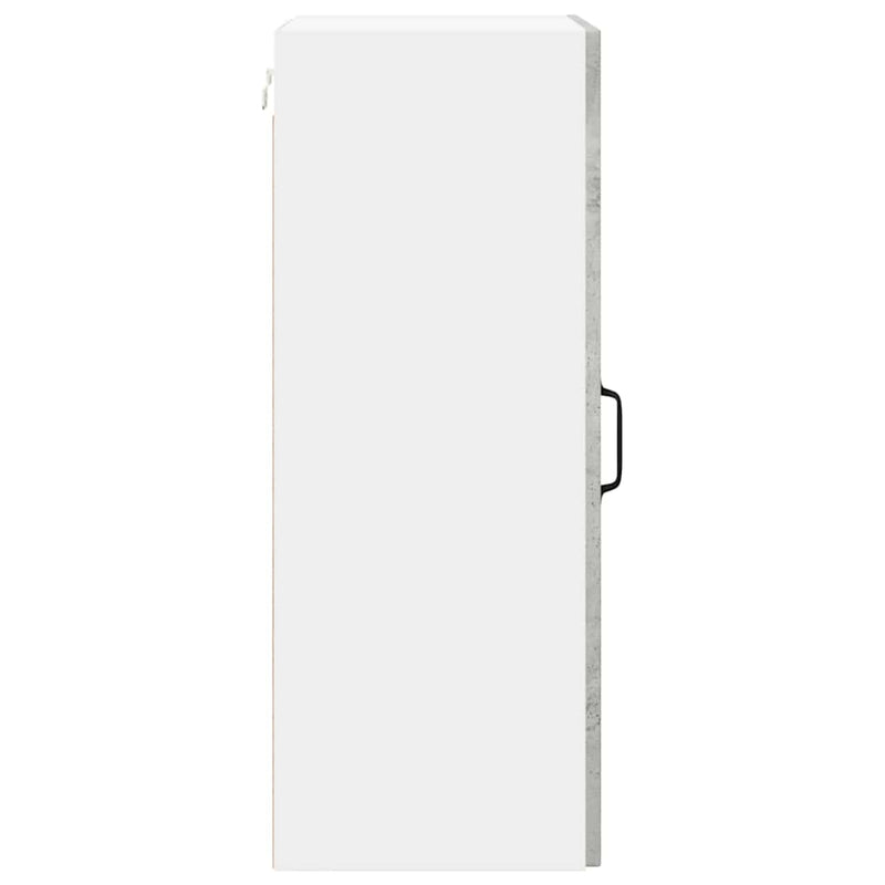 vidaXL Konyhaszekrény polcokkal Beton Szürke 40 x 31 x 80 cm Faanyag