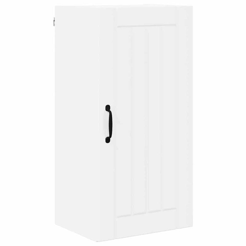 vidaXL Konyhaszekrény Magas Fényű Fehér 40 x 31 x 80 cm Faanyag