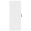 vidaXL Konyhaszekrény Magas Fényű Fehér 40 x 31 x 80 cm Faanyag