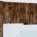 vidaXL Konyhaszekrény polcokkal Füstölt tölgy 40 x 31 x 80 cm Faanyag