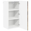 vidaXL Konyhaszekrény polcokkal Füstölt tölgy 40 x 31 x 80 cm Faanyag