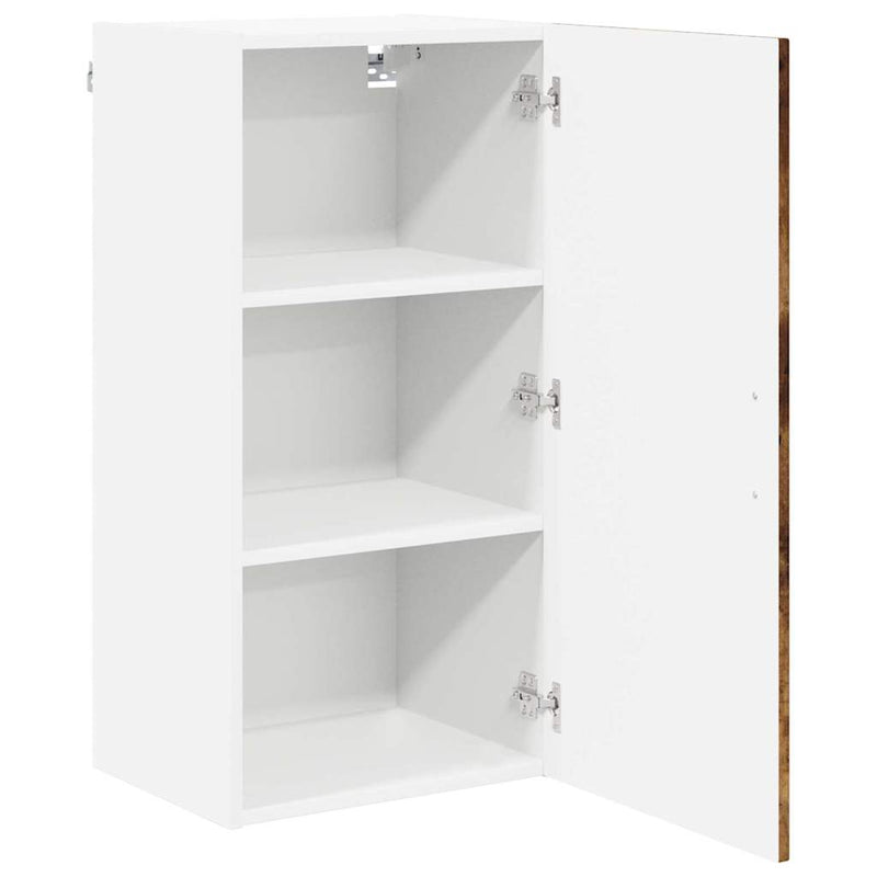 vidaXL Konyhaszekrény polcokkal Füstölt tölgy 40 x 31 x 80 cm Faanyag