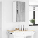 vidaXL Konyhaszekrény polcokkal Szürke Sonoma 40 x 31 x 80 cm Faanyag