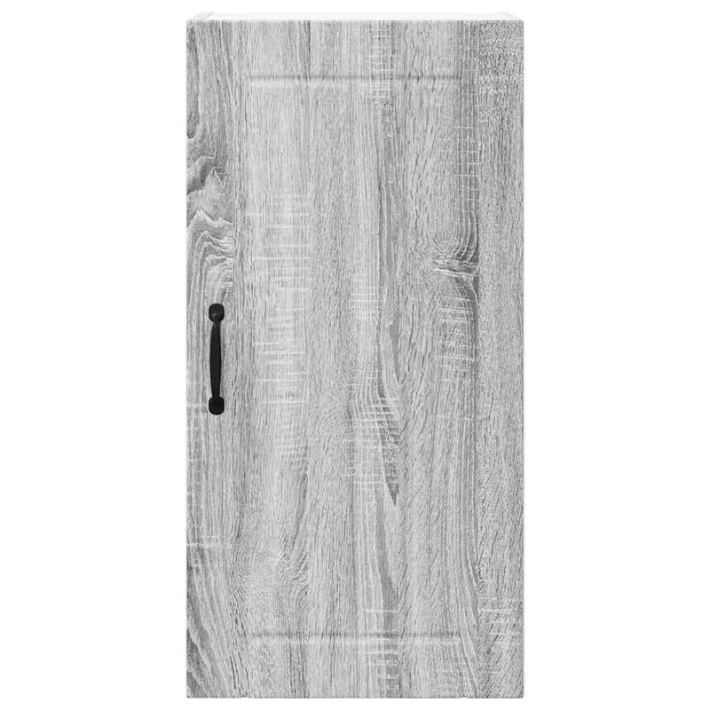 vidaXL Konyhaszekrény polcokkal Szürke Sonoma 40 x 31 x 80 cm Faanyag