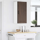 vidaXL Fali Szekrény LUCCA Barna Tölgy 40 x 31 x 80 cm Szerelt Fa