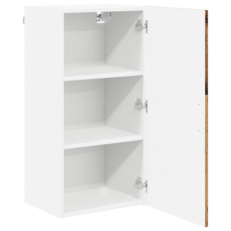 vidaXL Konyhaszekrény polcokkal Öreg fa 40 x 31 x 80 cm Faanyag