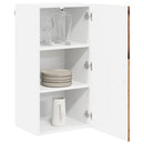 vidaXL Fali Szekrény LUCCA Antik Fa 40 x 31 x 80 cm Szerelt Fa