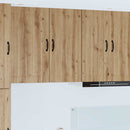 vidaXL Konyhaszekrény polcokkal Artisan tölgy 40 x 31 x 80 cm Faanyag