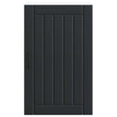 vidaXL Fali Szekrény LUCCA Fekete 50 x 31 x 80 cm Szerelt Fa