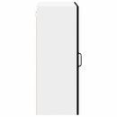 vidaXL Konyhaszekrény polcokkal Fekete 50 x 31 x 80 cm Faanyag