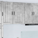 vidaXL Fali Szekrény LUCCA Betonszürke 50 x 31 x 80 cm Szerelt Fa