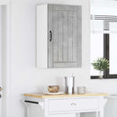 vidaXL Fali Szekrény LUCCA Betonszürke 50 x 31 x 80 cm Szerelt Fa