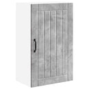 vidaXL Fali Szekrény LUCCA Betonszürke 50 x 31 x 80 cm Szerelt Fa