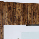 vidaXL Konyhaszekrény polcokkal Füstölt tölgy 50 x 31 x 80 cm Faanyag