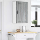 vidaXL Fali Szekrény LUCCA Szürke Sonoma 50 x 31 x 80 cm Szerelt Fa