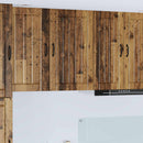 vidaXL Fali Szekrény LUCCA Antik Fa 50 x 31 x 80 cm Szerelt Fa