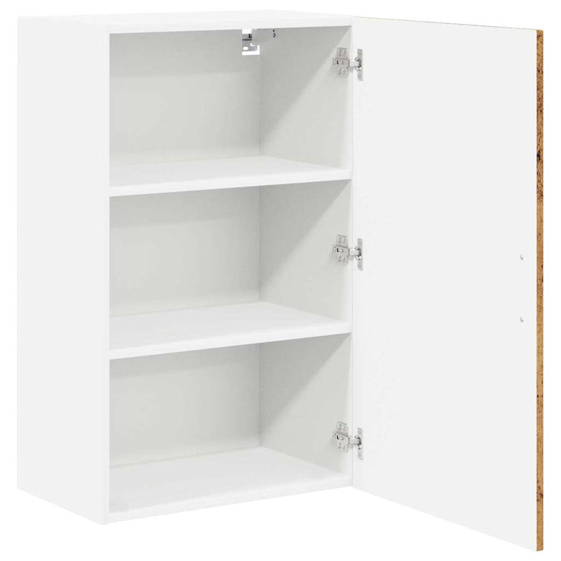 vidaXL Konyhaszekrény polcokkal Öreg fa 50 x 31 x 80 cm Faanyag