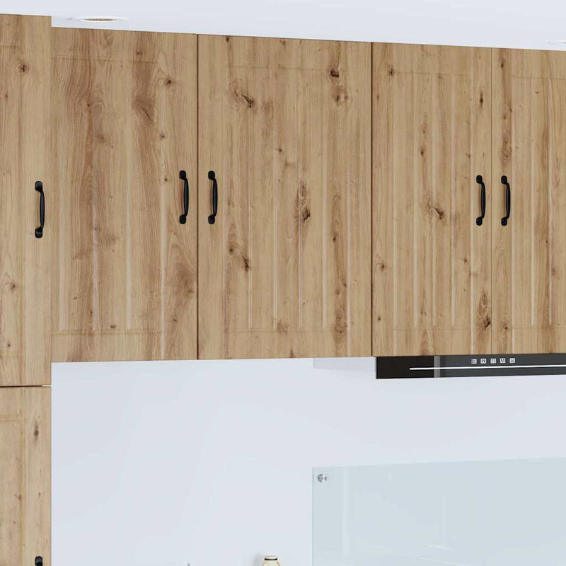 vidaXL Konyhaszekrény polcokkal Artisan tölgy 50 x 31 x 80 cm Faanyag