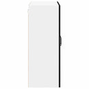 vidaXL Konyhaszekrény polcokkal Fekete 60 x 31 x 80 cm Faanyag