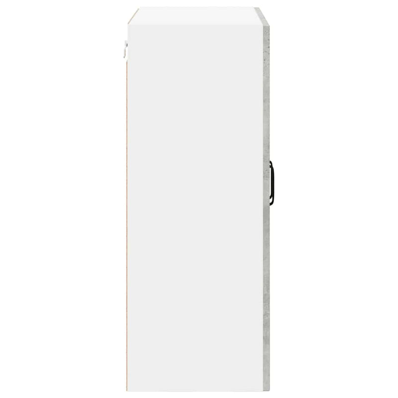 vidaXL Konyhaszekrény polcokkal Beton Szürke 60 x 31 x 80 cm Faanyag