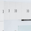 vidaXL Konyhaszekrény Magas Fényű Fehér 60 x 31 x 80 cm Faanyag