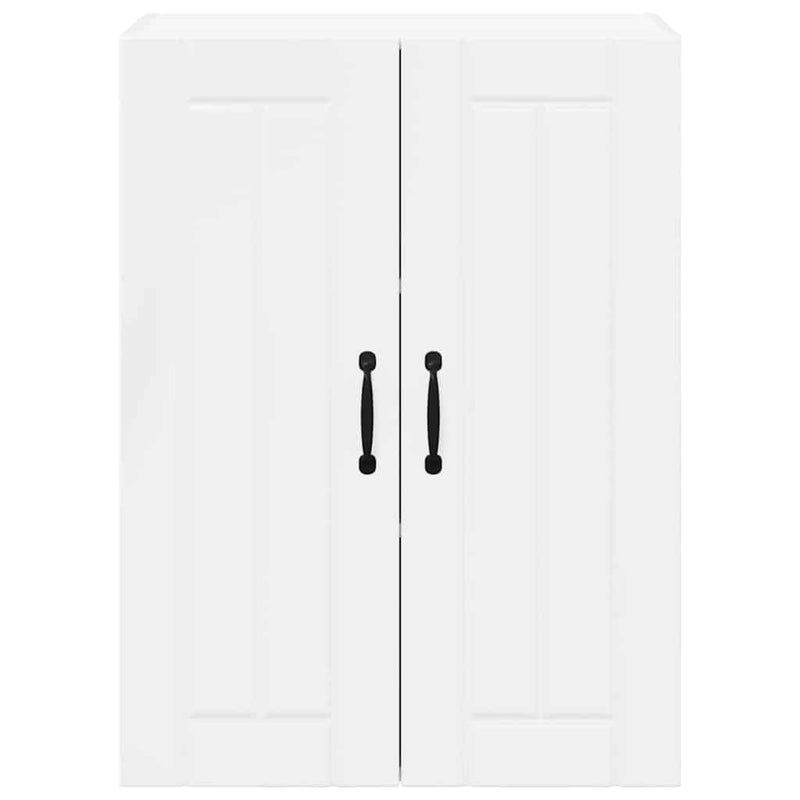 vidaXL Konyhaszekrény Magas Fényű Fehér 60 x 31 x 80 cm Faanyag