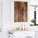 vidaXL Konyhaszekrény polcokkal Füstölt tölgy 60 x 31 x 80 cm Faanyag