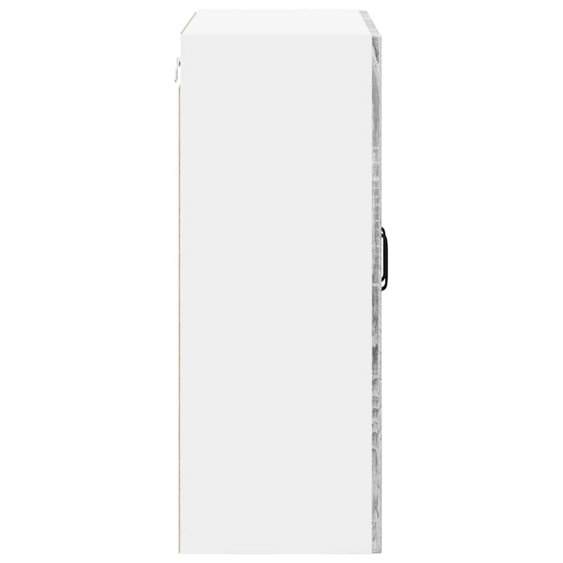 vidaXL Konyhaszekrény polcokkal Szürke Sonoma 60 x 31 x 80 cm Faanyag