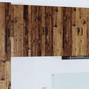 vidaXL Konyhaszekrény polcokkal Öreg fa 60 x 31 x 80 cm Faanyag