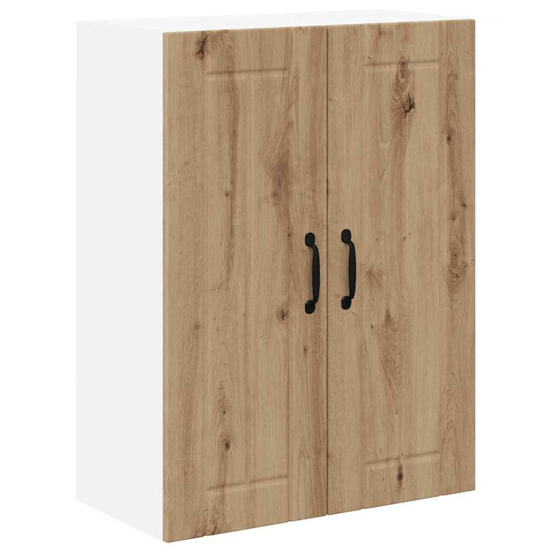 vidaXL Konyhaszekrény polcokkal Artisan tölgy 60 x 31 x 80 cm Faanyag