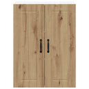 vidaXL Konyhaszekrény polcokkal Artisan tölgy 60 x 31 x 80 cm Faanyag