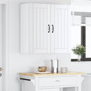 vidaXL Fali Szekrény LUCCA Fehér 80 x 31 x 80 cm Szerelt Fa