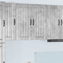 vidaXL Fali Szekrény LUCCA Betonszürke 80 x 31 x 80 cm Szerelt Fa