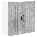 vidaXL Fali Szekrény LUCCA Betonszürke 80 x 31 x 80 cm Szerelt Fa