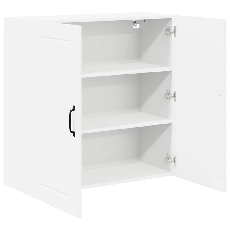 vidaXL Konyhaszekrény Magas Fényű Fehér 80 x 31 x 80 cm Faanyag