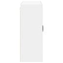 vidaXL Konyhaszekrény Magas Fényű Fehér 80 x 31 x 80 cm Faanyag