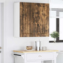 vidaXL Fali Szekrény LUCCA Füstös Tölgy 80 x 31 x 80 cm Szerelt Fa