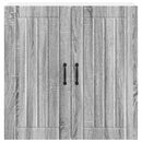 vidaXL Fali Szekrény LUCCA Szürke Sonoma 80 x 31 x 80 cm Szerelt Fa