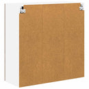 vidaXL Konyhaszekrény polcokkal Barna Tölgy 80 x 31 x 80 cm Faanyag