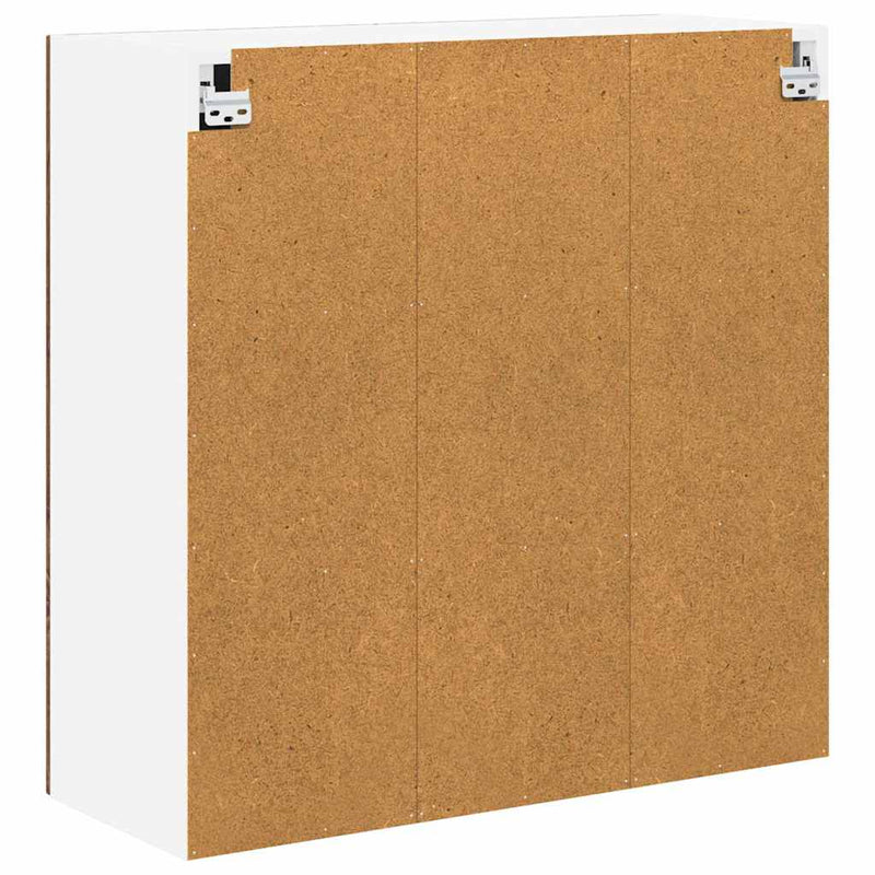 vidaXL Konyhaszekrény polcokkal Barna Tölgy 80 x 31 x 80 cm Faanyag