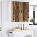 vidaXL Fali Szekrény LUCCA Antik Fa 80 x 31 x 80 cm Szerelt Fa