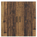 vidaXL Fali Szekrény LUCCA Antik Fa 80 x 31 x 80 cm Szerelt Fa