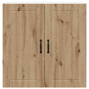 vidaXL Konyhaszekrény polcokkal Artisan tölgy 80 x 31 x 80 cm Faanyag