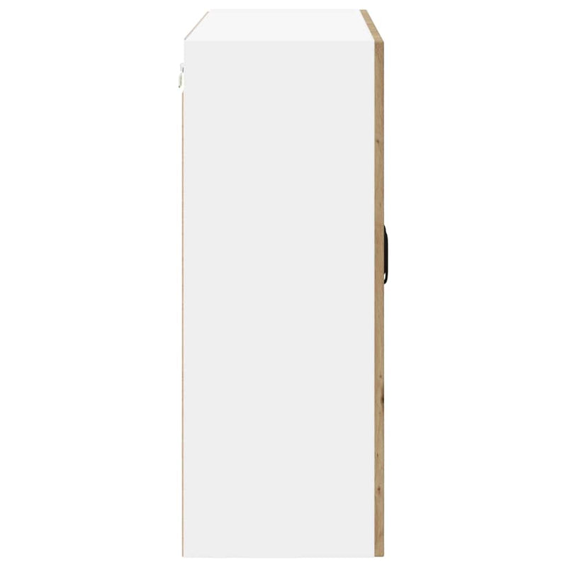 vidaXL Konyhaszekrény polcokkal Artisan tölgy 80 x 31 x 80 cm Faanyag