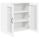 vidaXL Konyhaszekrény Magas Fényű Fehér 80 x 31 x 80 cm Faanyag