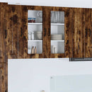 vidaXL Konyhaszekrény polcokkal Füstölt tölgy 80 x 31 x 80 cm Faanyag