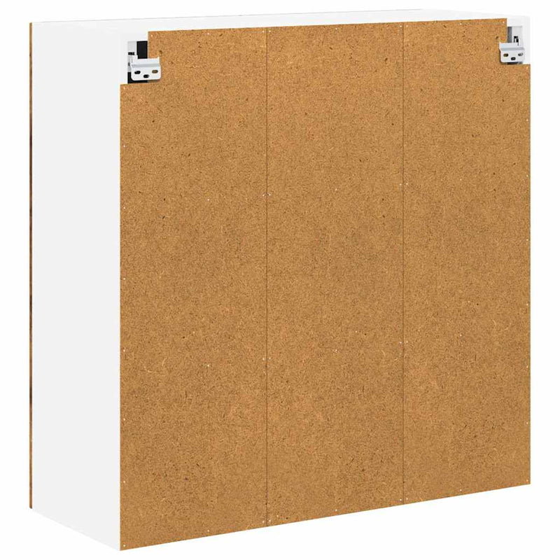 vidaXL Konyhaszekrény polcokkal Füstölt tölgy 80 x 31 x 80 cm Faanyag